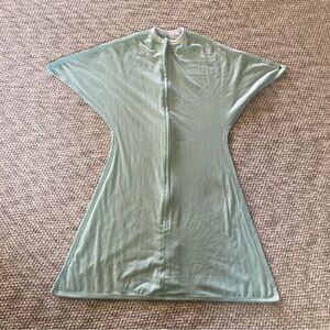 Zipadee Zip Mint Green Swaddle Transitional Sleep Sack Size Medium 6-12 Months